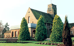 A church