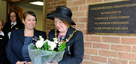 Improved facilities at Loughborough Crematorium