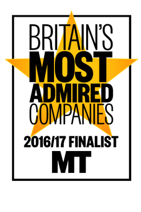 Dignity has reached the final of Britain’s Most Admired Companies Awards 2016.