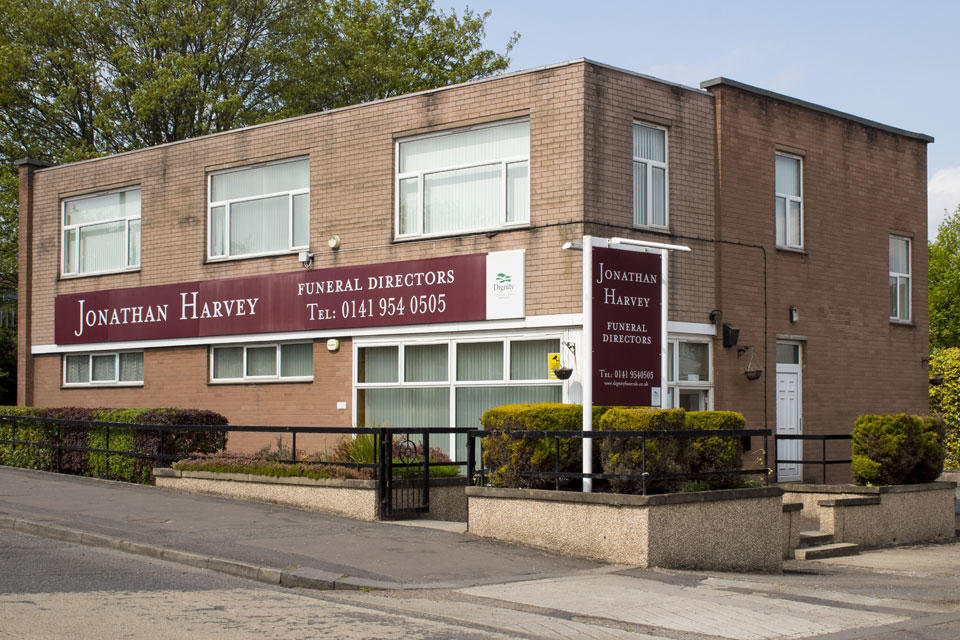 Jonathan Harvey Funeral Directors in 244 Anniesland Road, Glasgow