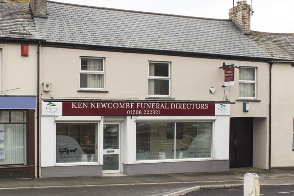 Ken Newcombe Funeral Directors in Bodmin