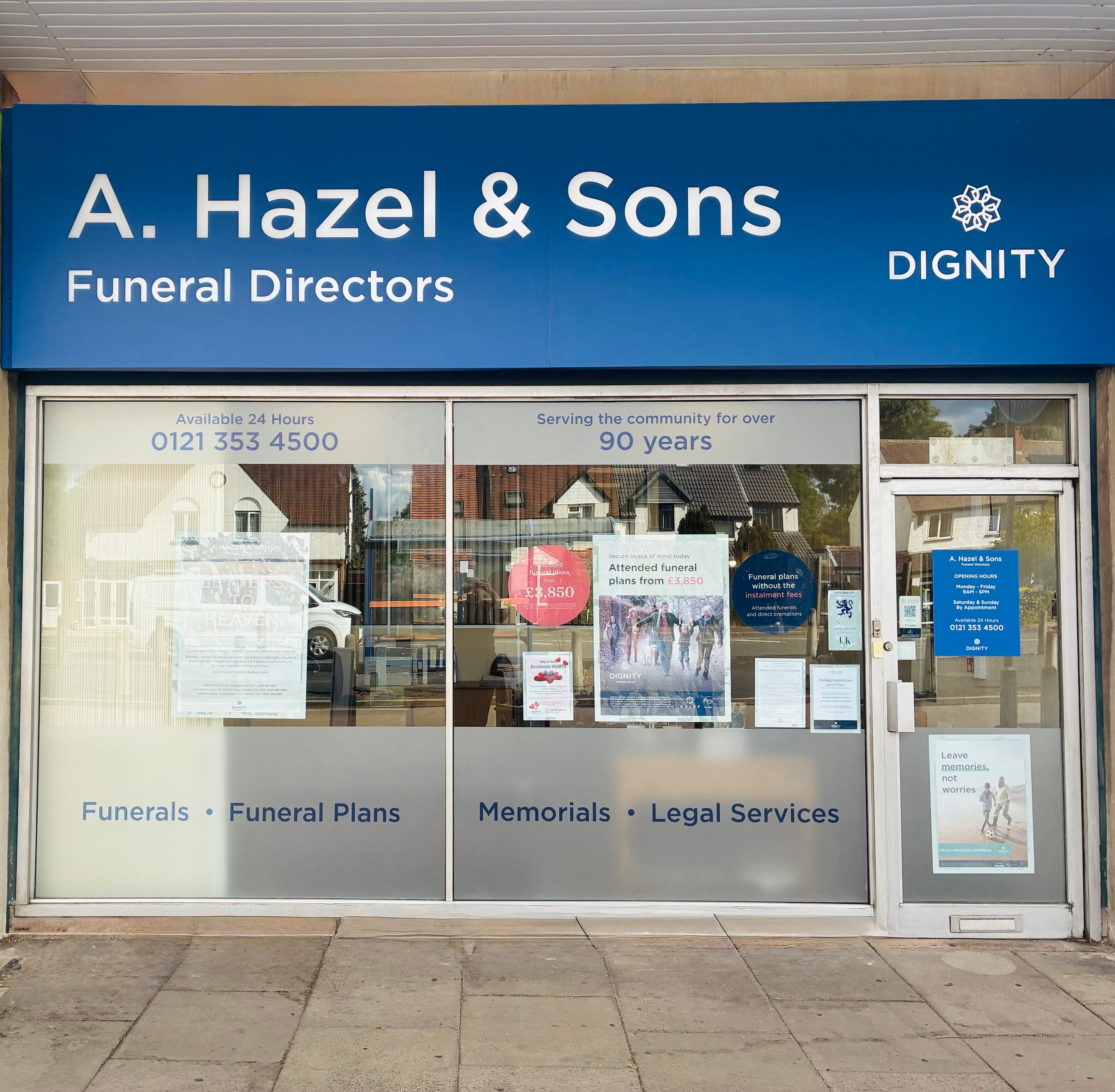 A Hazel & Sons Funeral Directors