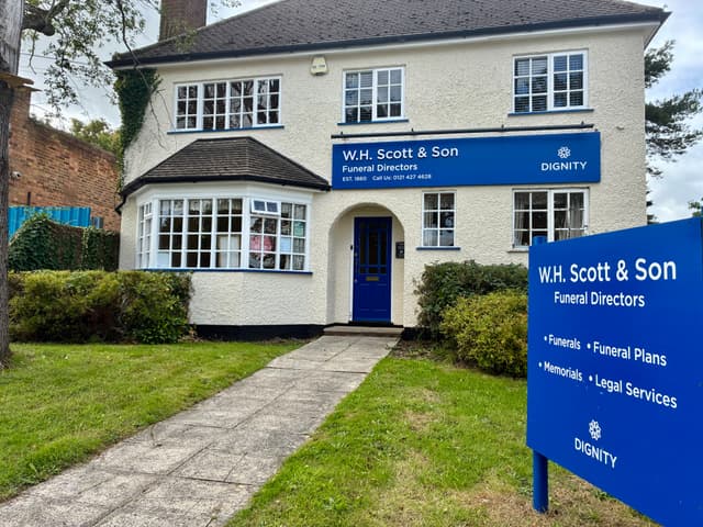 W H Scott & Son Funeral Directors in California, Birmingham