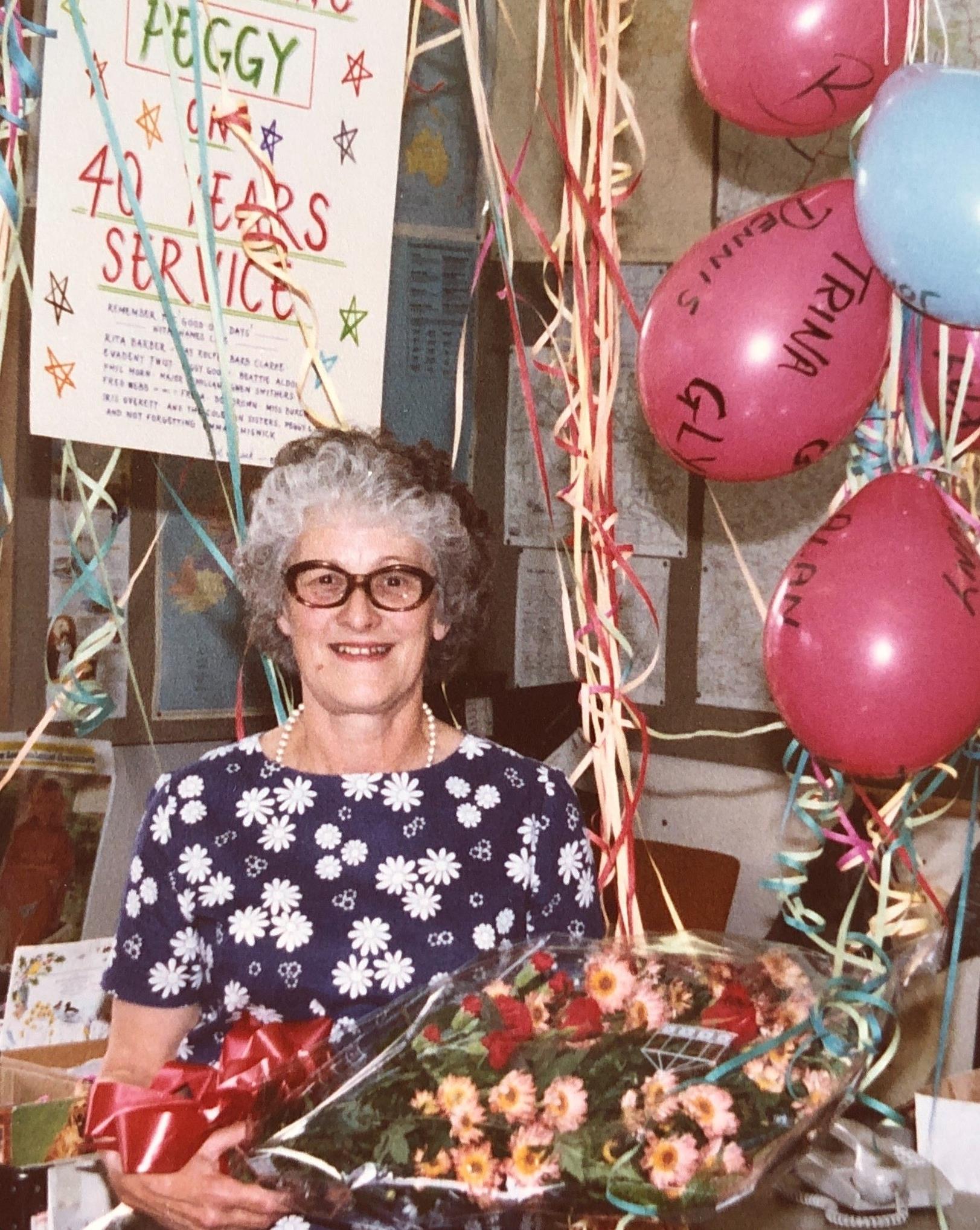 Funeral Notice for Mrs Peggy Pearson