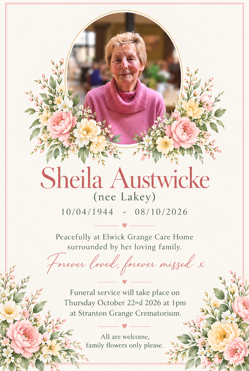 Funeral Notice Profile Image