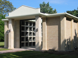 Photo of a mausoleum