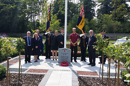 Bentley Crematorium remembers war heroes