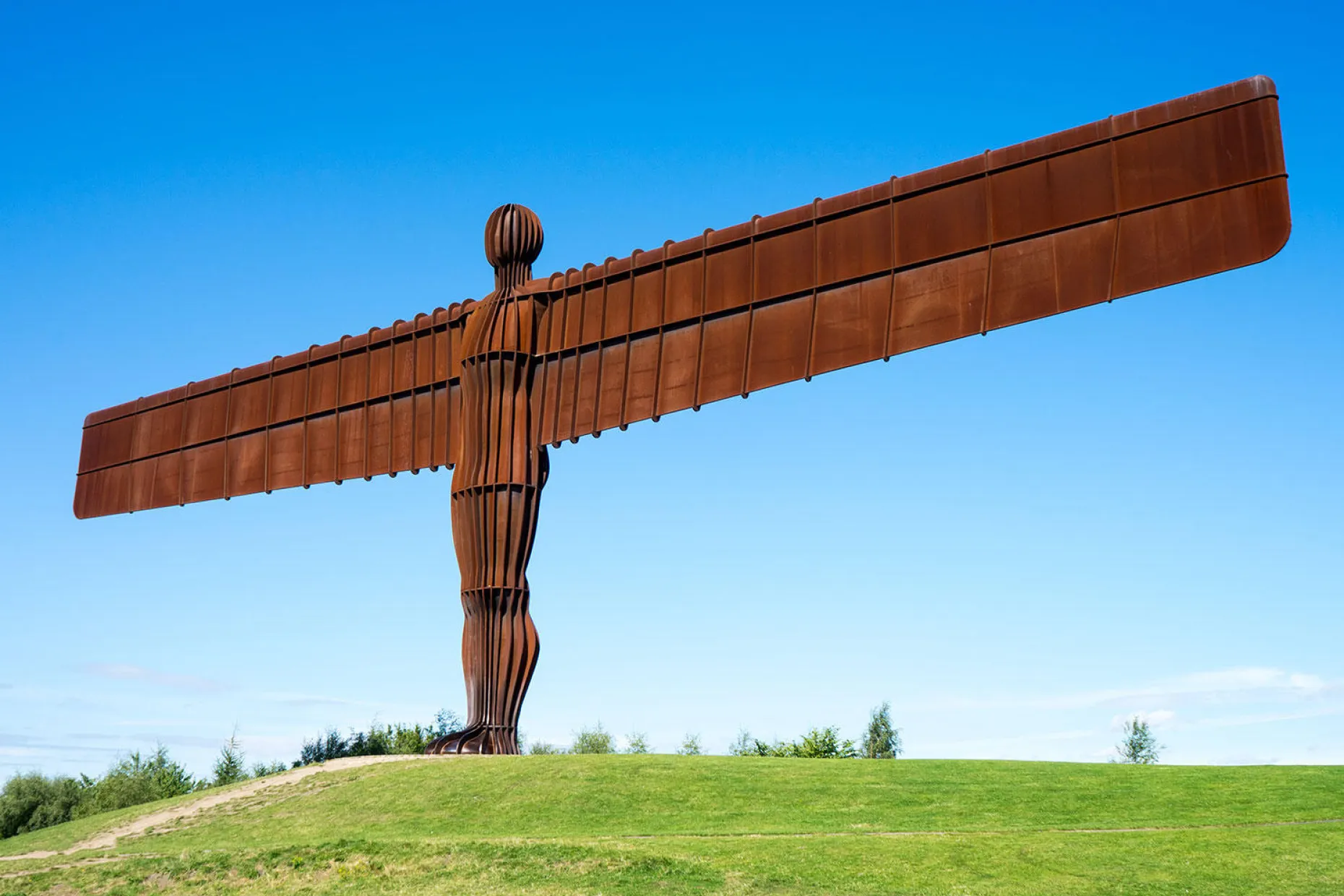Angel of the North near Newcastle Upon Tyne