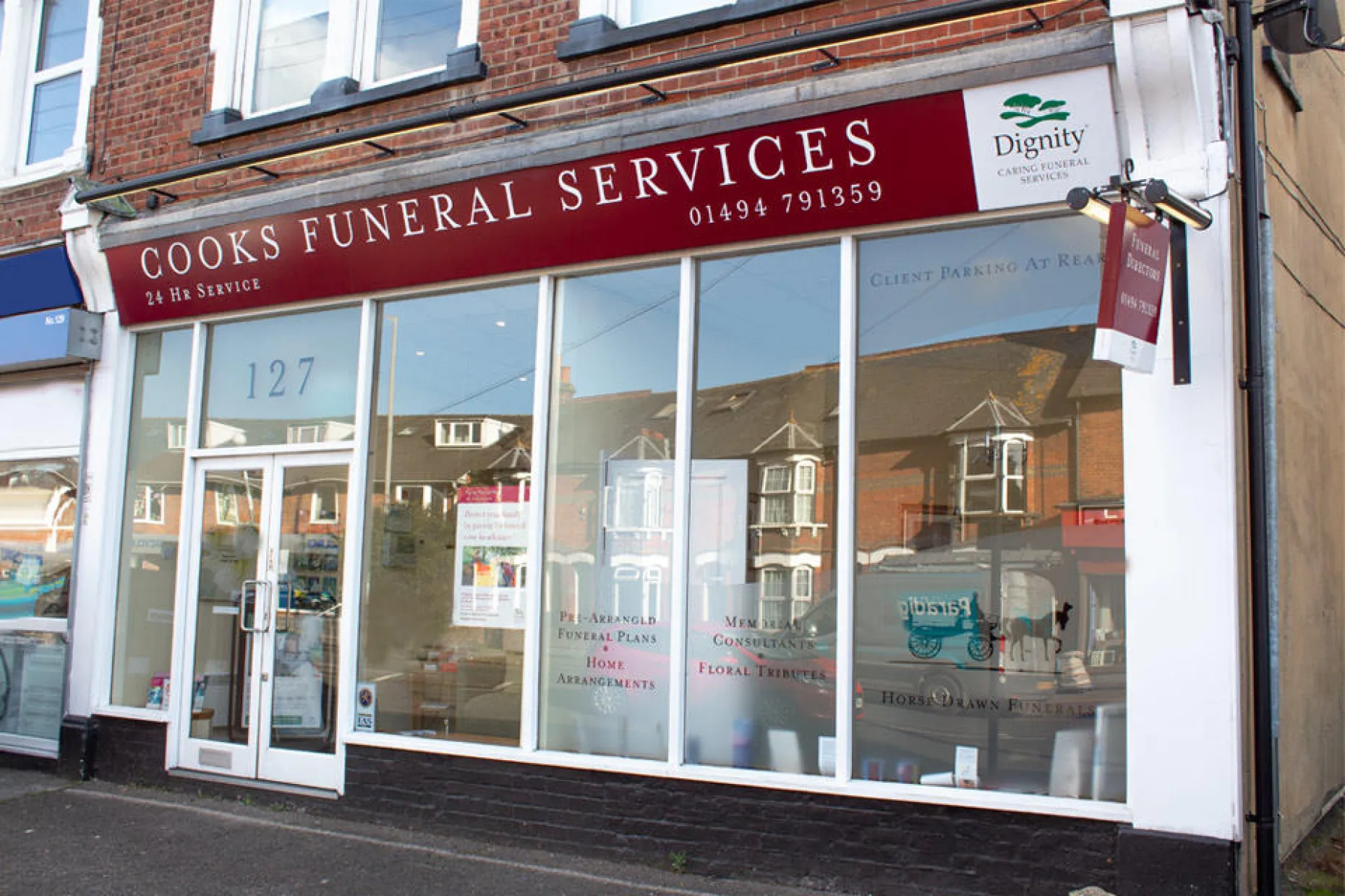 Cooks Funeral Directors, Chesham branch