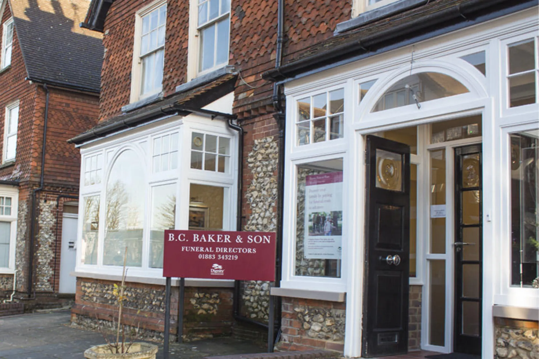 B C Baker & Son Funeral Directors, Caterham branch