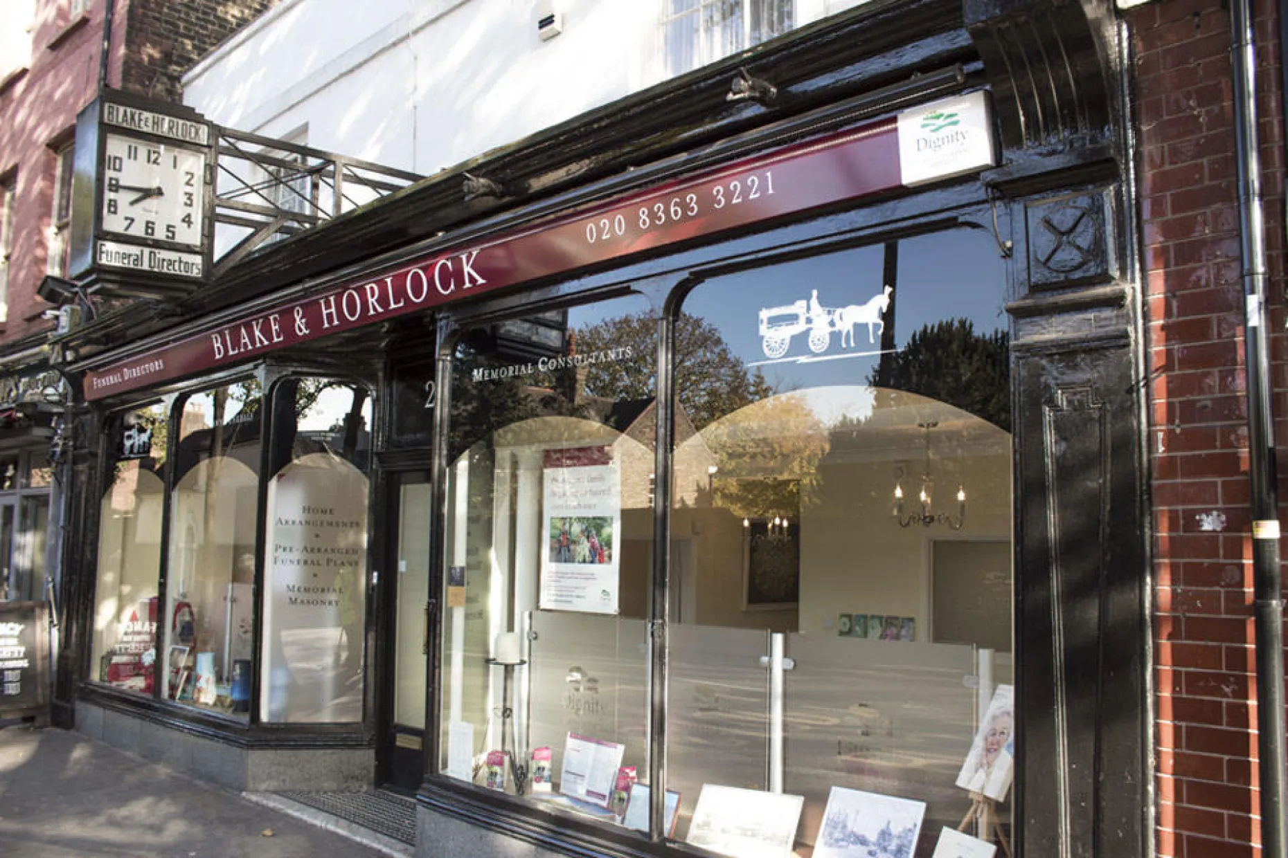 Blake & Horlock Funeral Directors, Enfield branch