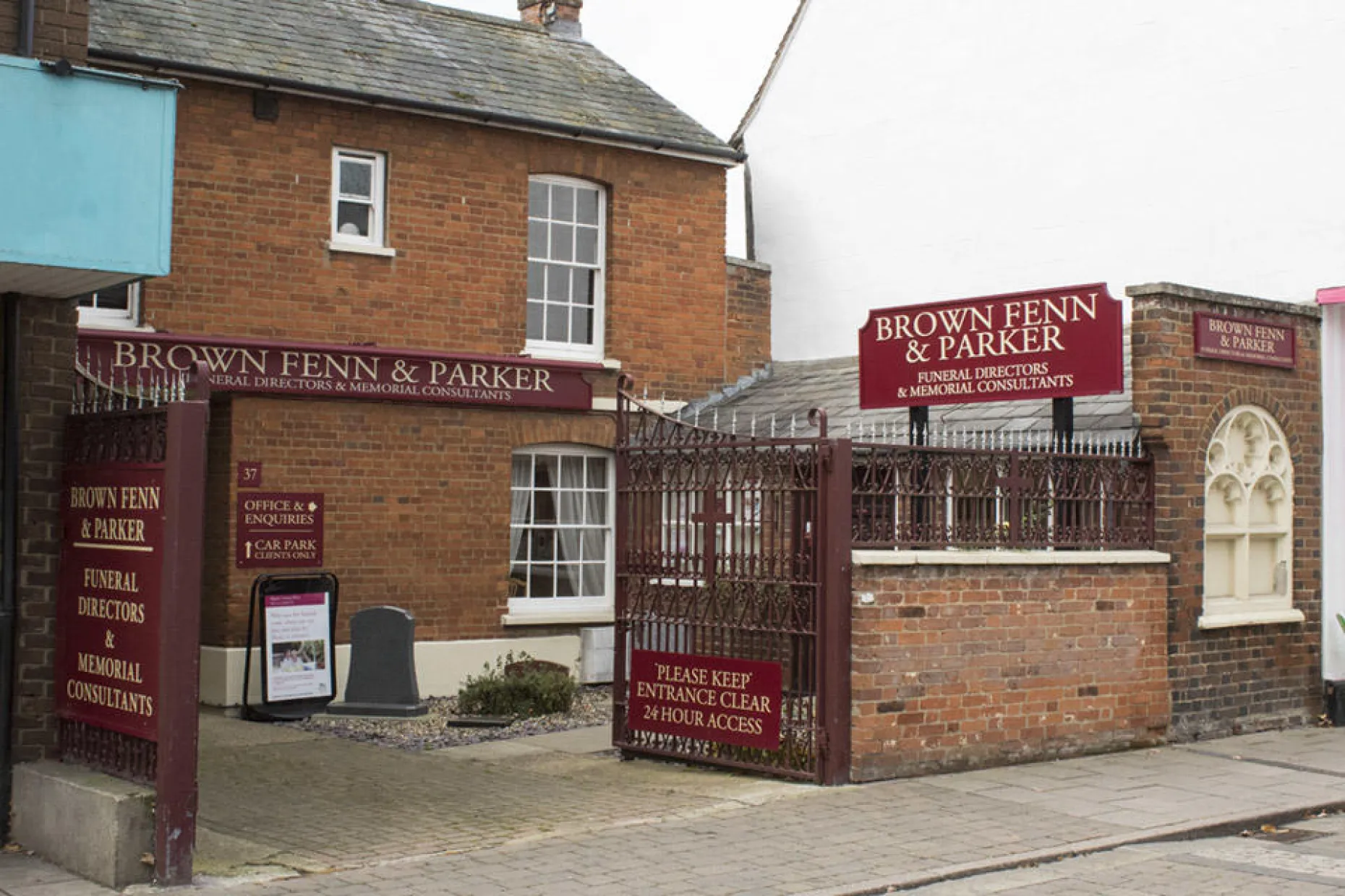 Brown Fenn & Parker Funeral Directors, Sudbury branch