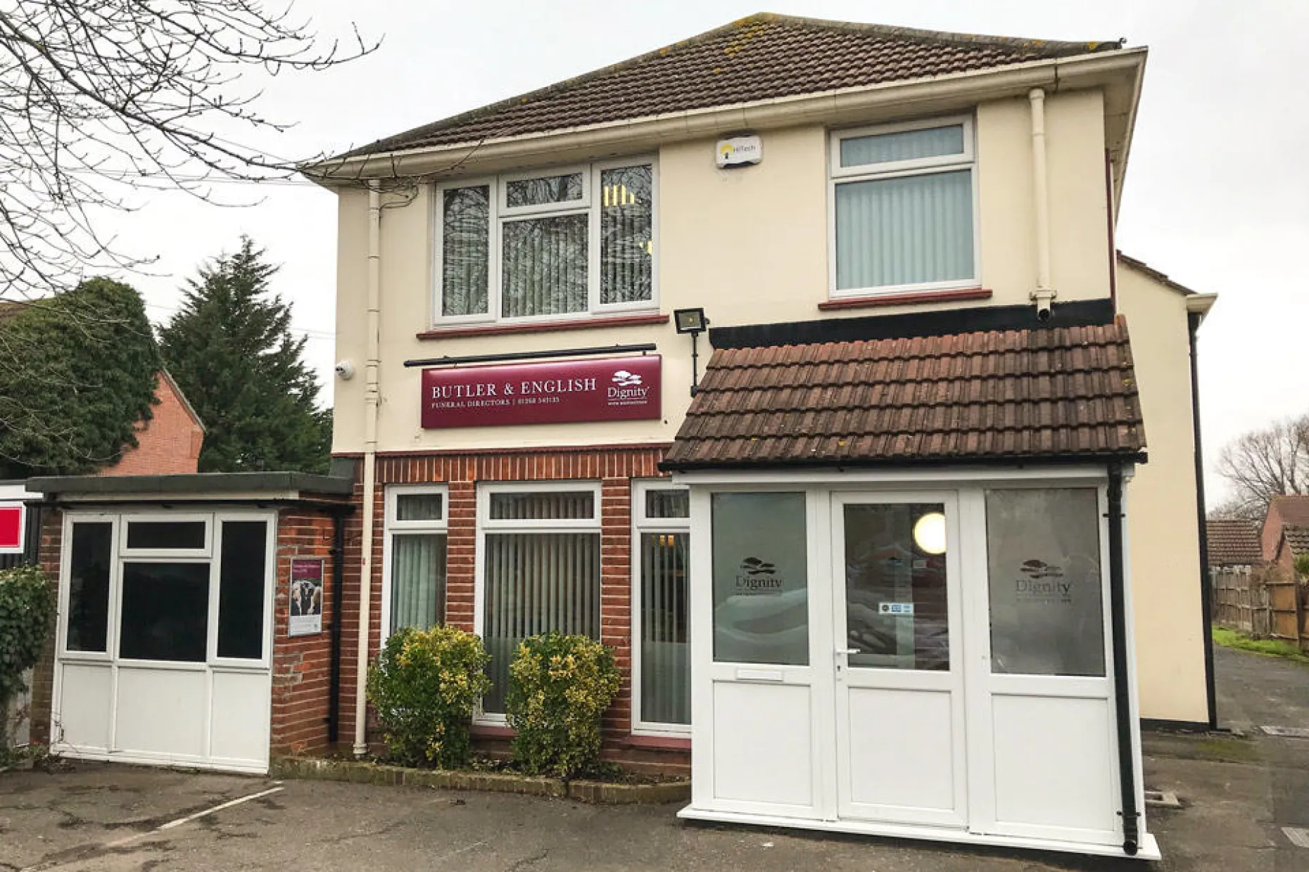 Butler & English Funeral Directors, Laindon branch