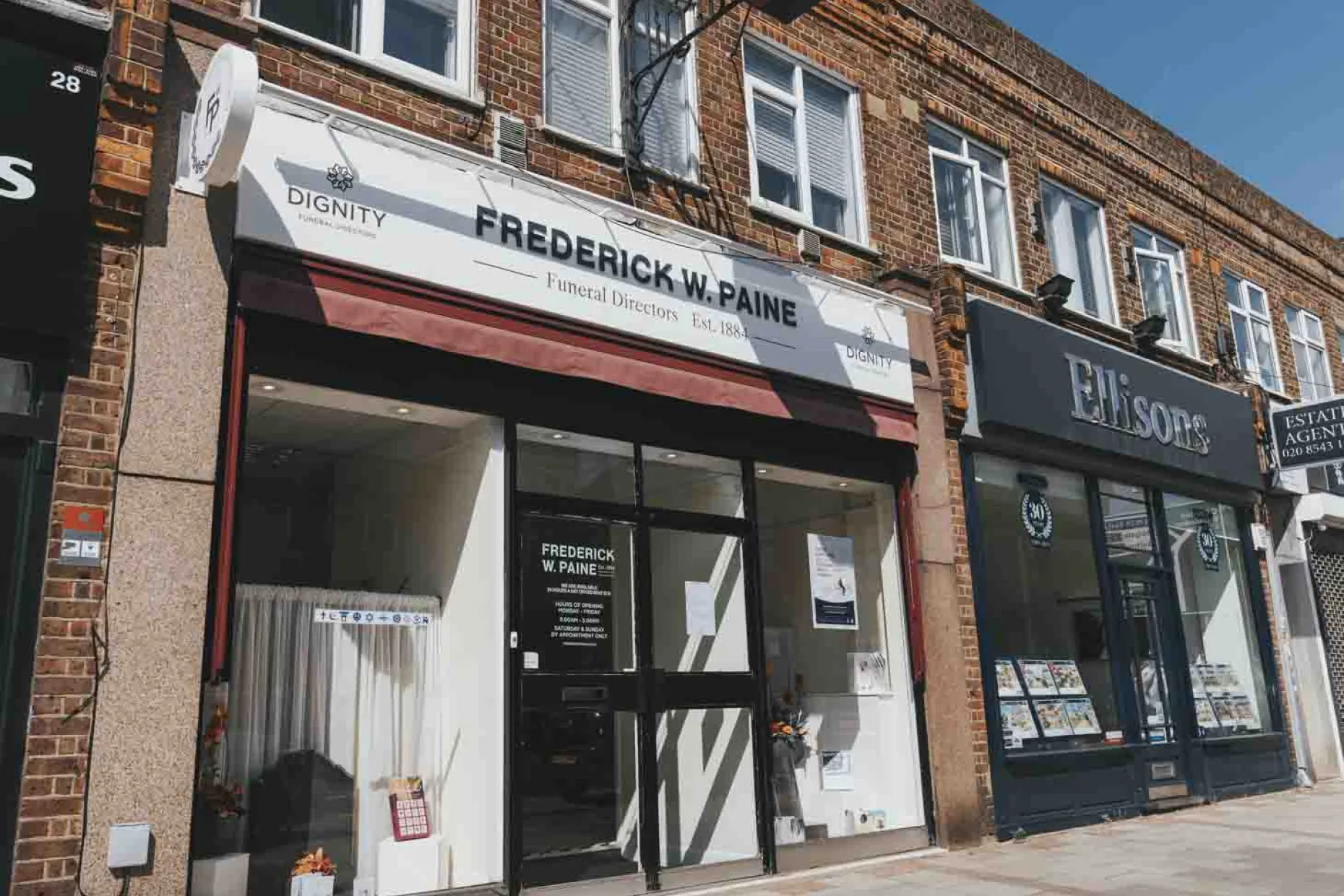 Frederick W Paine Funeral Directors Morden