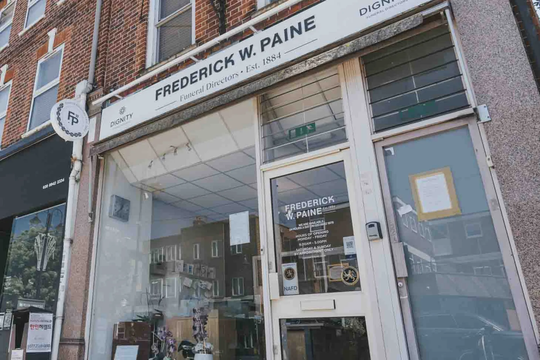 Frederick W Paine Funeral Directors New Malden