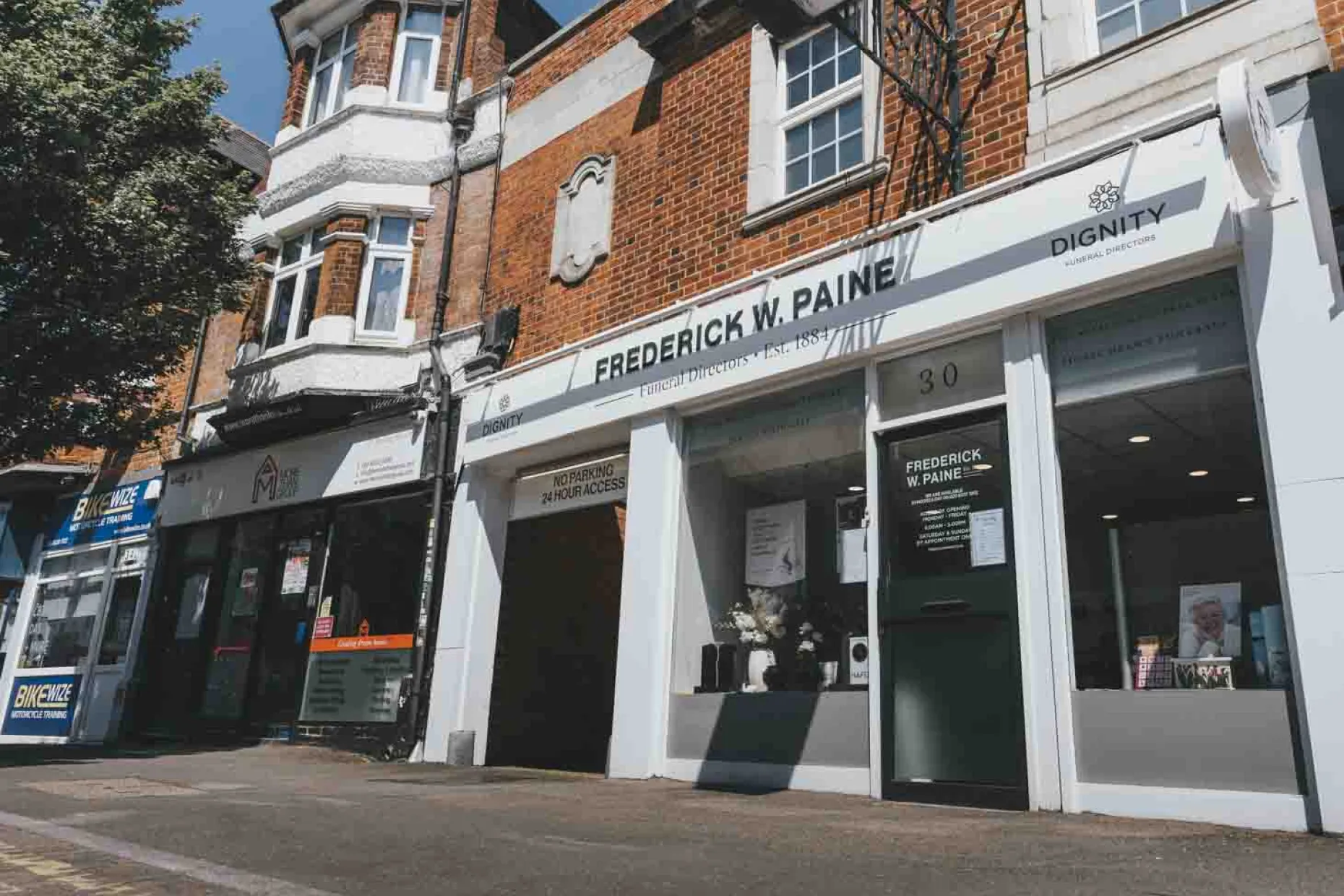 Frederick W Paine Funeral Directors Worcester park