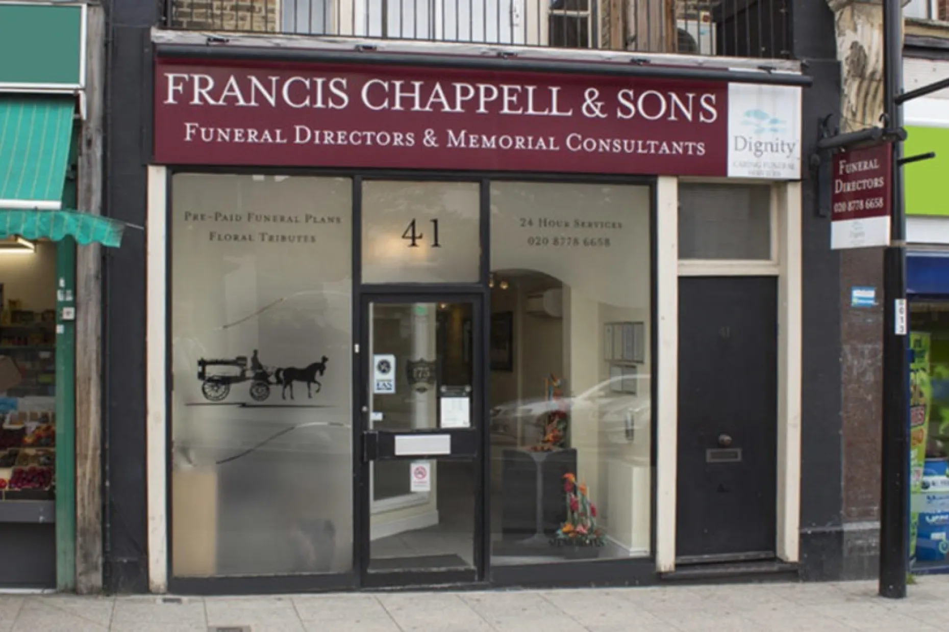 Francis Chappell Funeral Directors Sydenham Branch