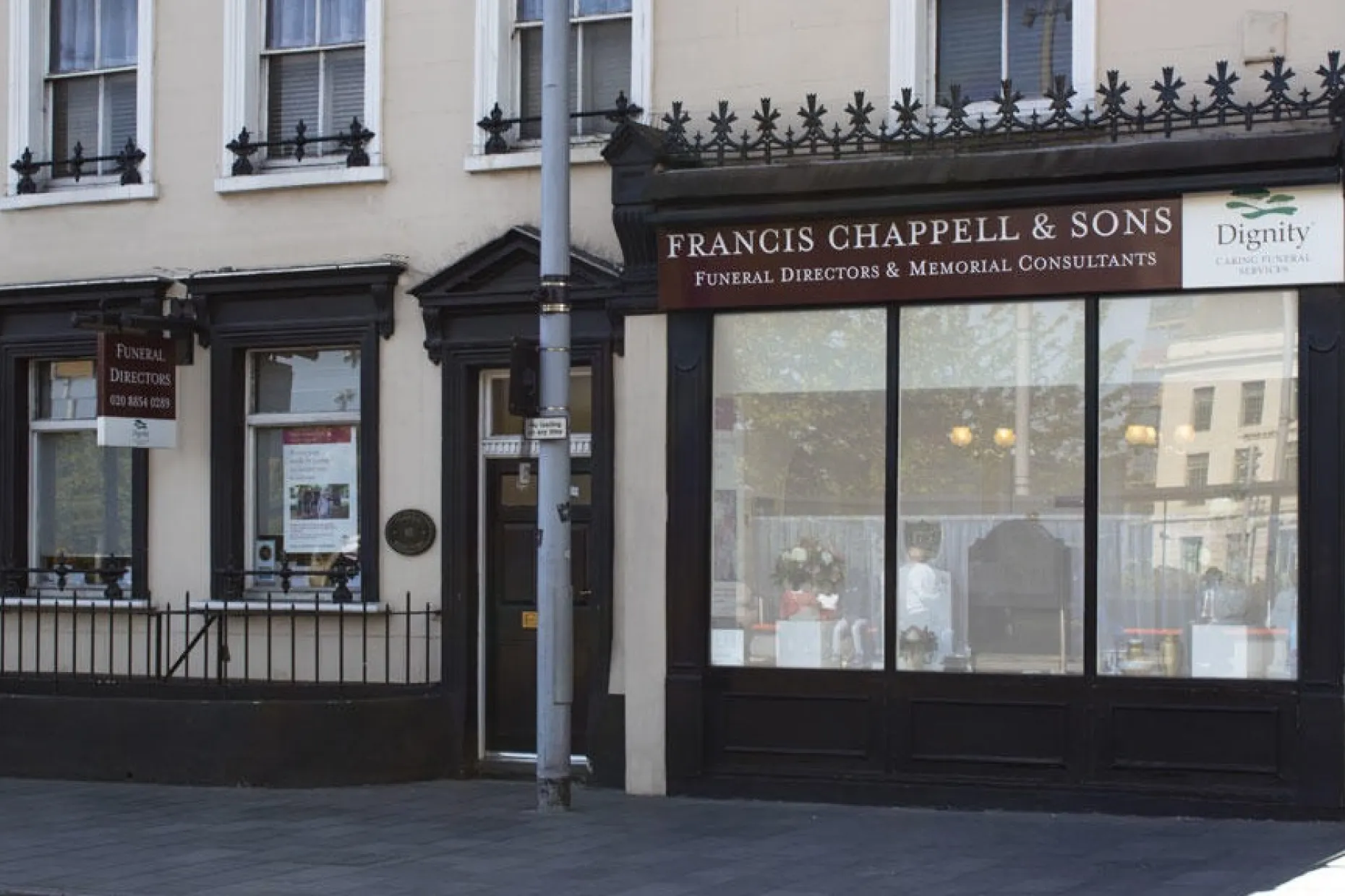 Francis Chappell Funeral Directors Woolwich branch