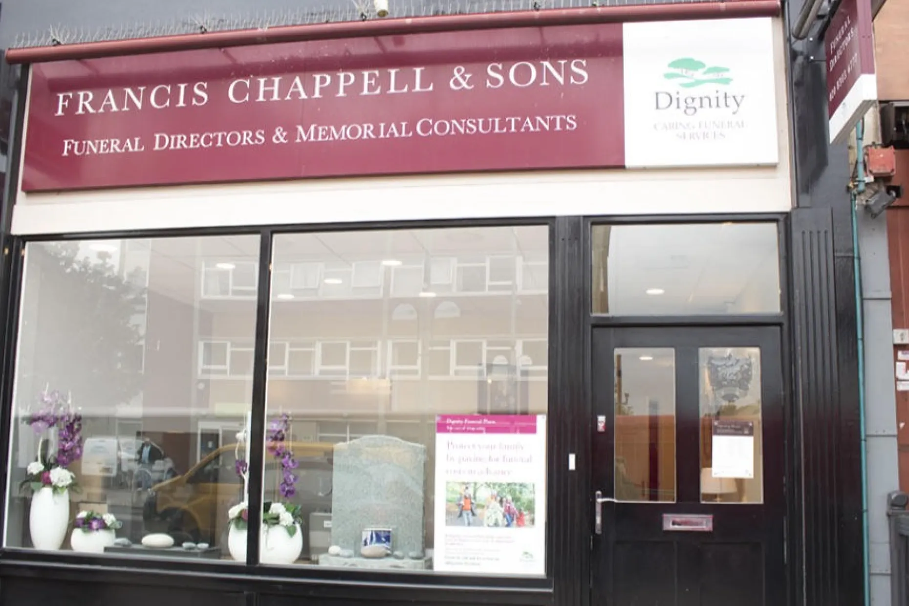 Francis Chappell Funeral Directors Bexleyheath branch