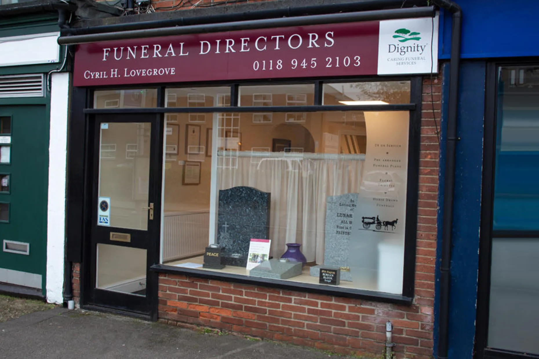 Cyril H Lovegrove Funeral Directors in Tilehurst, Reading