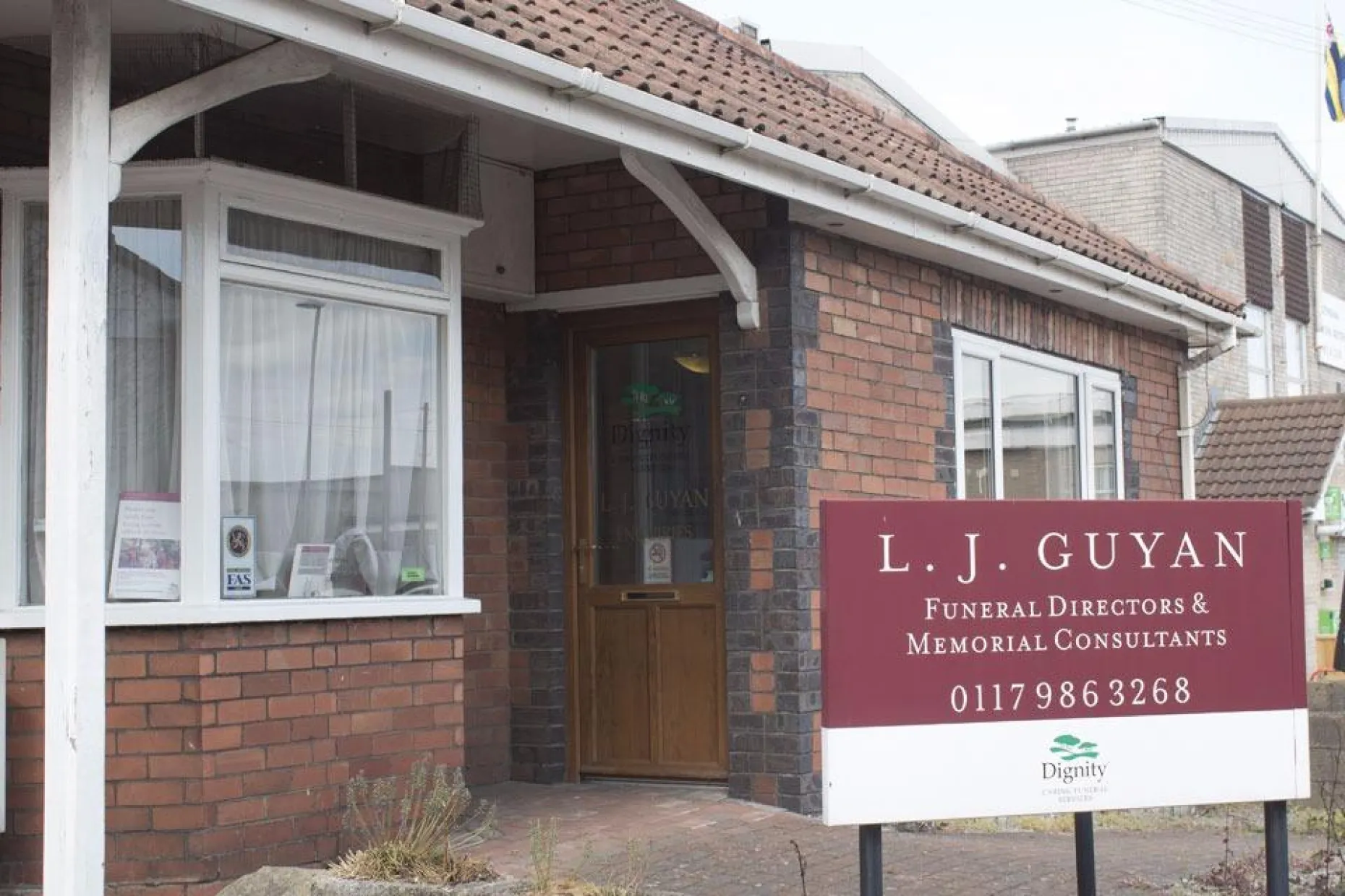L J Guyan Funeral Directors, Keynsham branch