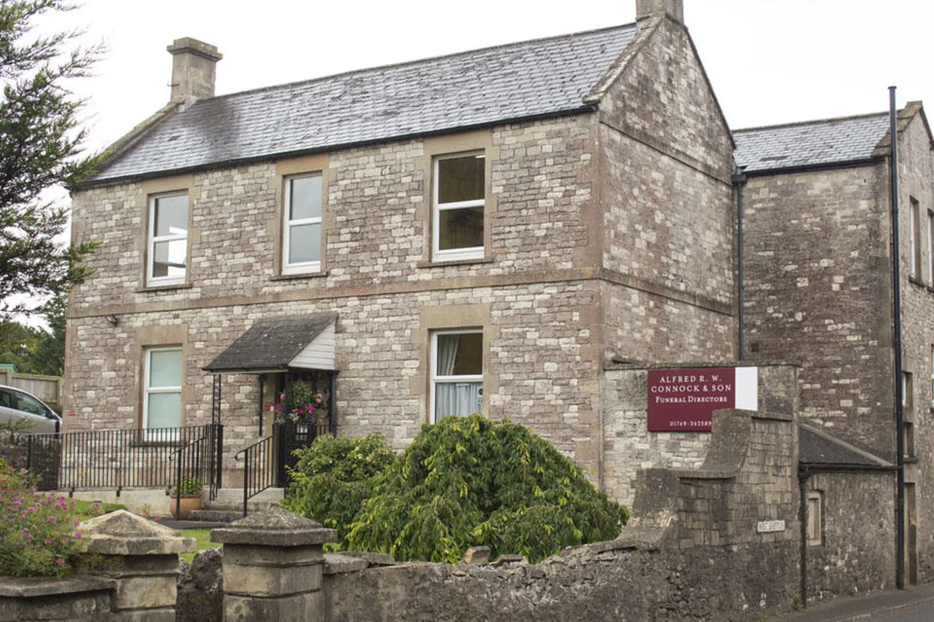Alfred R W Connock & Son Funeral Directors, Shepton Mallet branch
