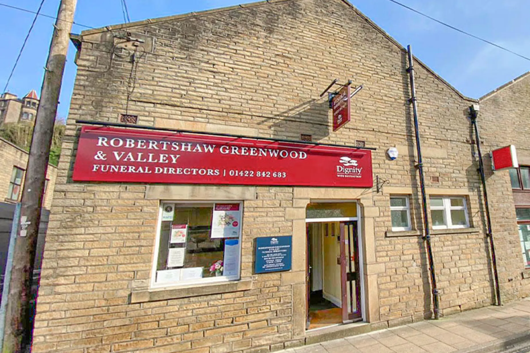 Robertshaw Greenwood & Valley Funeral Directors, Hebden Bridge branch