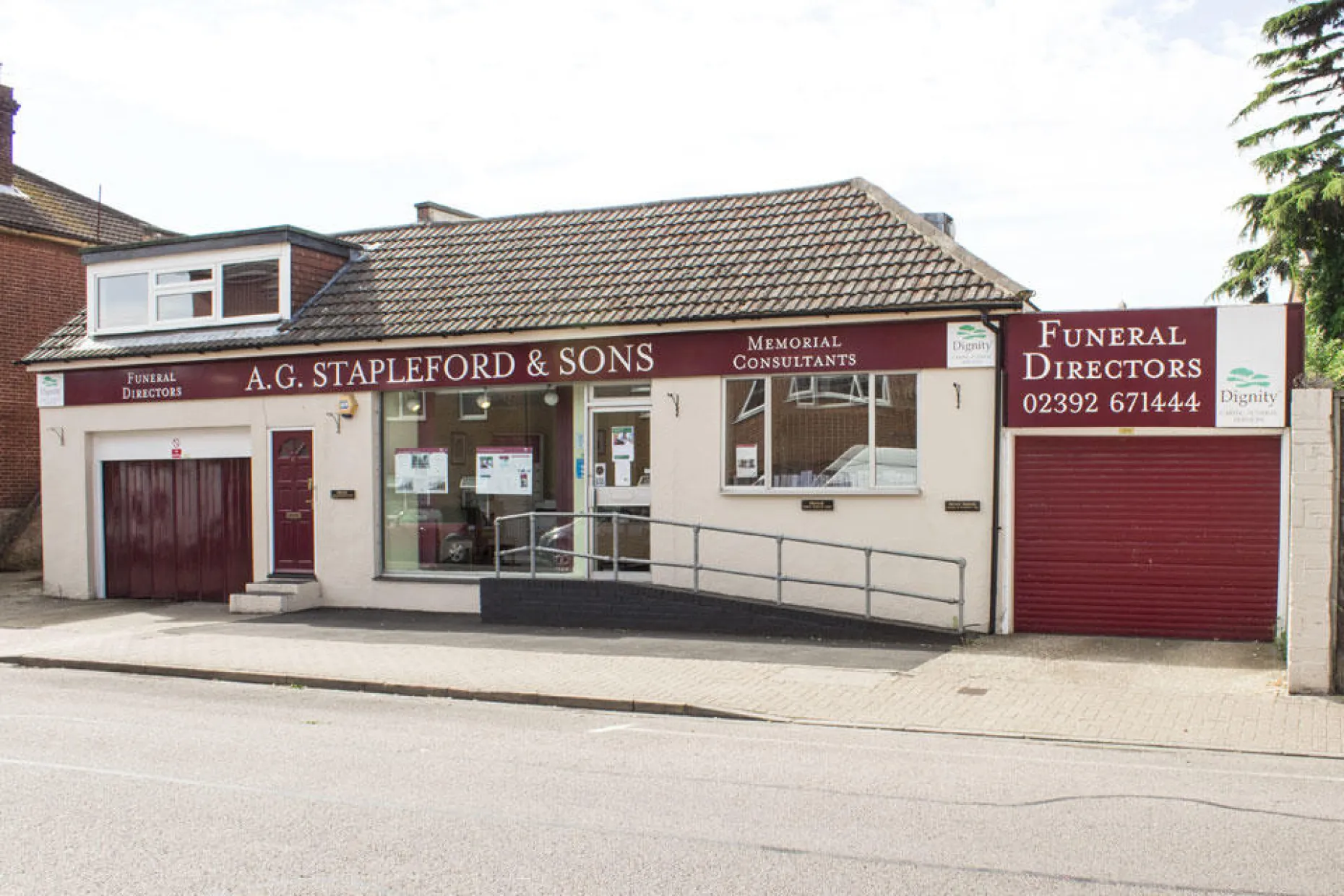 A G Stapleford & Sons Funeral Directors, Portsmouth branch