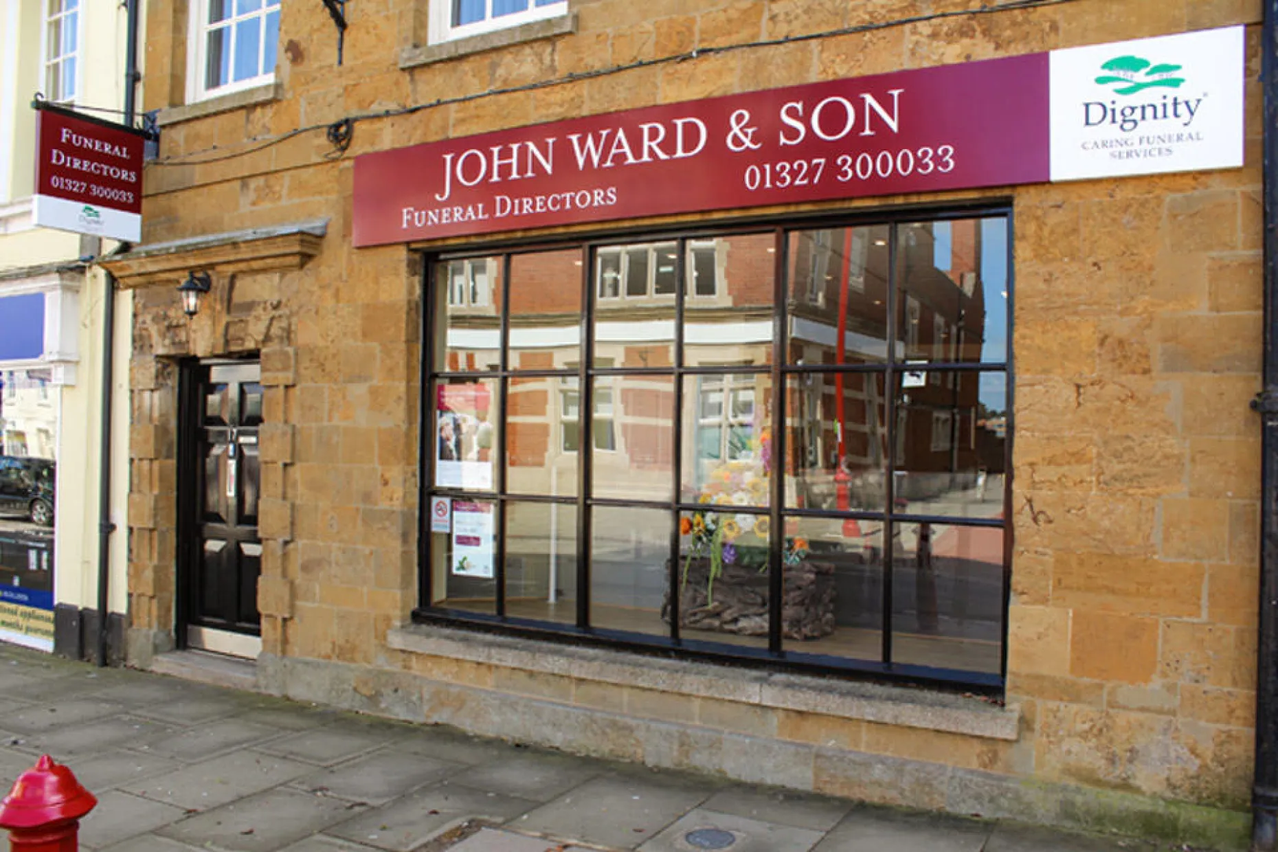 John Ward & Son Funeral Directors, Daventry branch