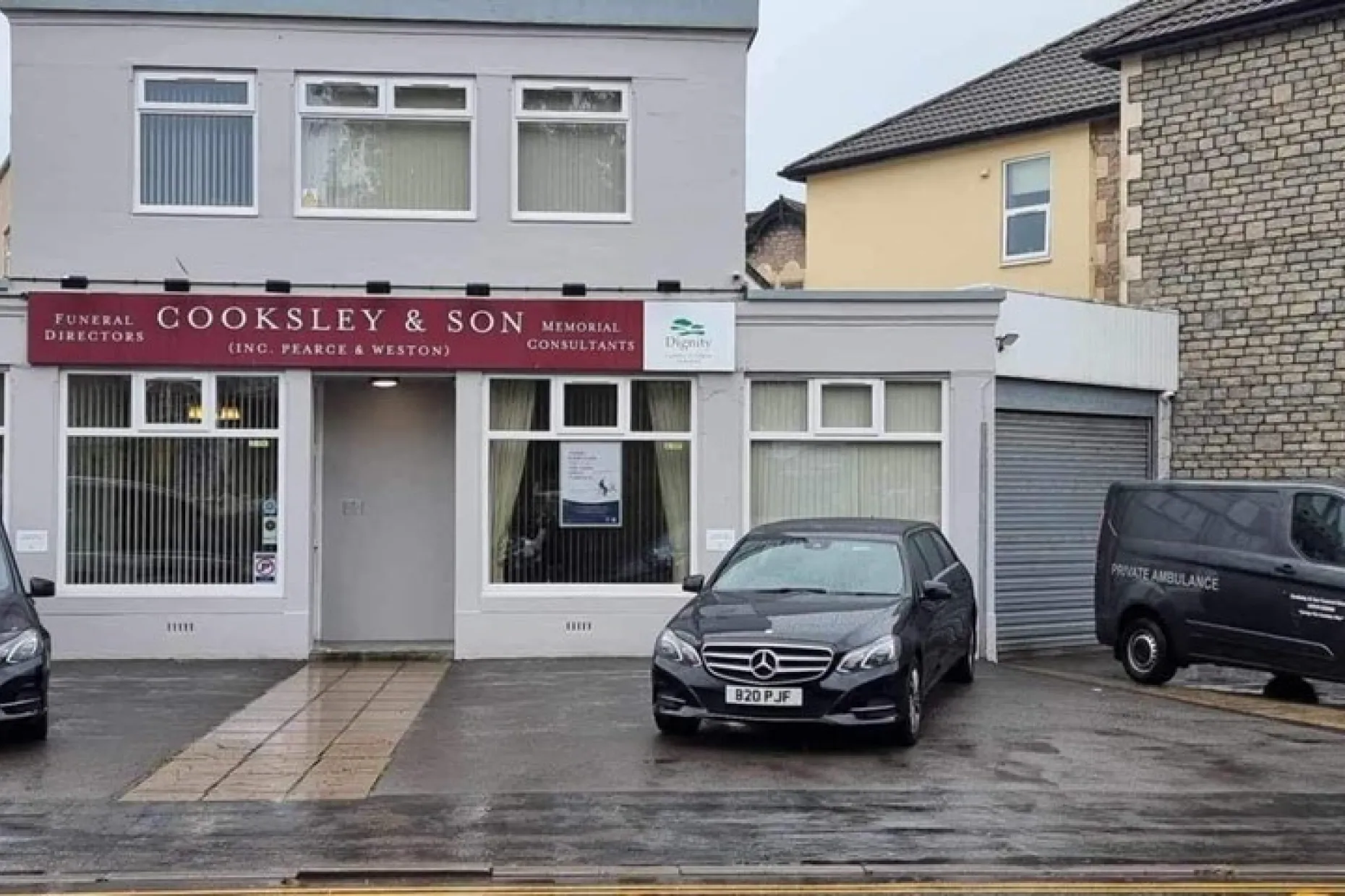 Cooksley & Son Funeral Directors, Weston Super Mare branch