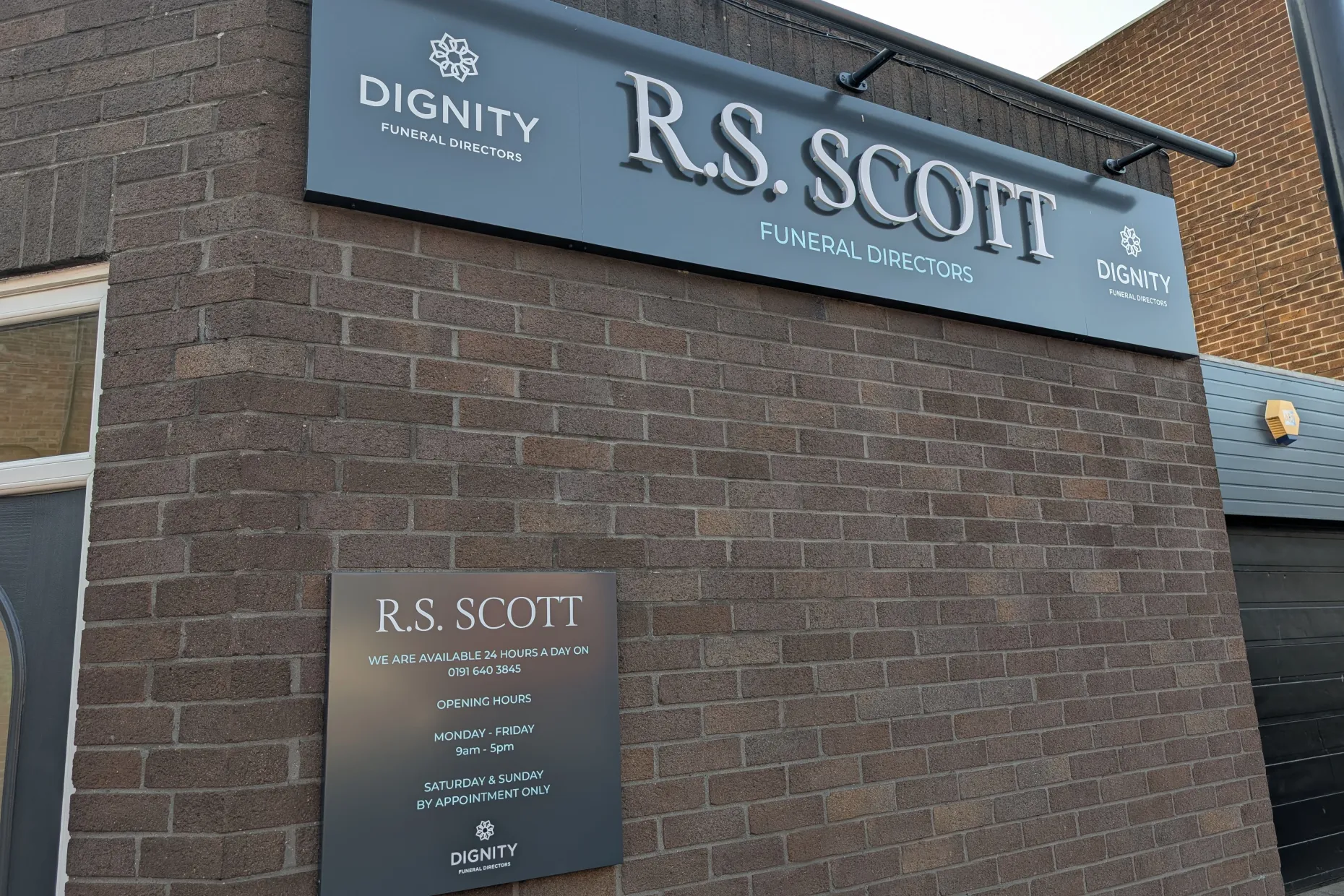 R.S. Scott Funeral Directors, Wallsend branch