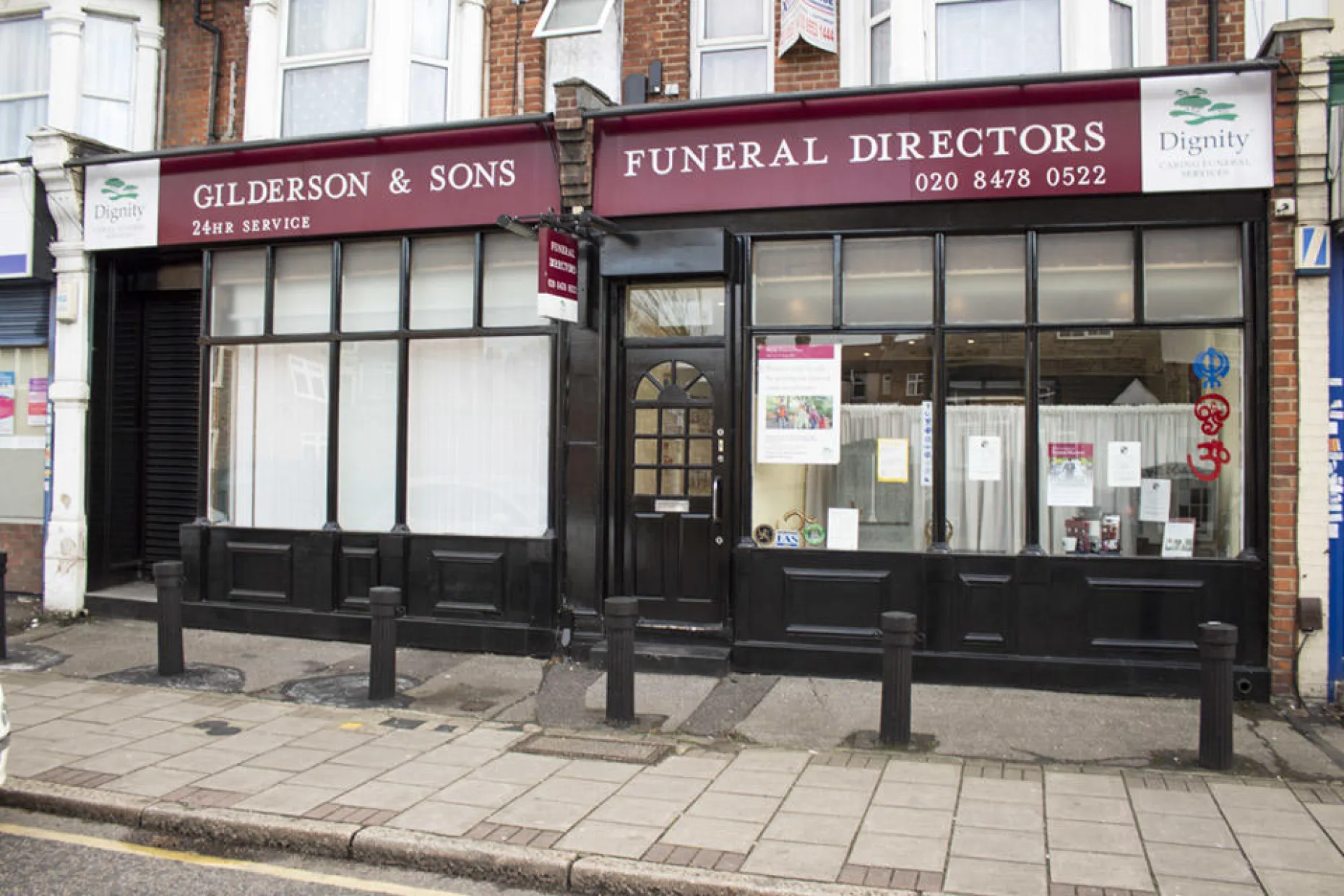 Gilderson & Sons Funeral Directors, Ilford branch