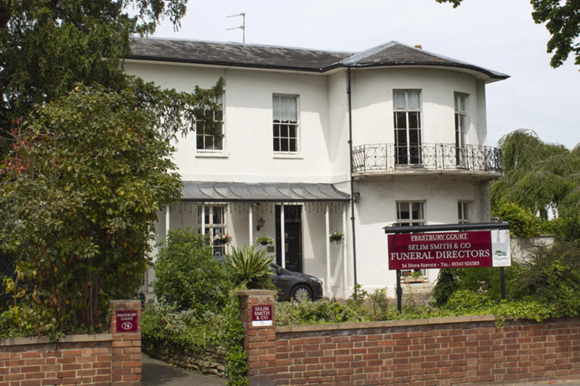 Selim Smith & Co Funeral Directors in Cheltenham.
