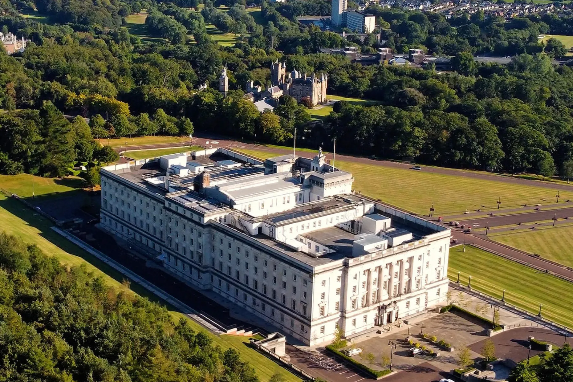 Stormont Castle Parliament Buildings in Belfast