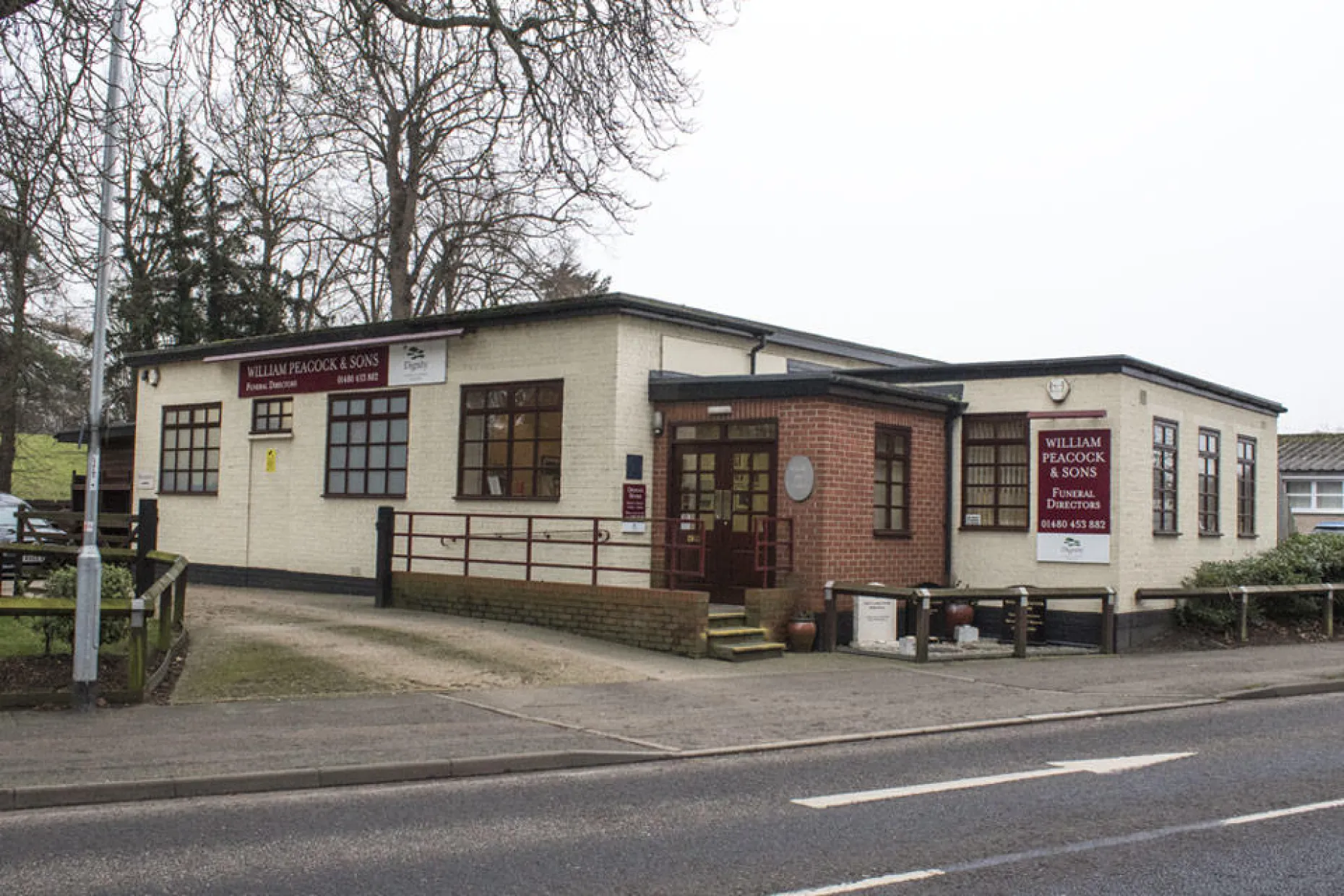 William Peacock & Sons Funeral Directors in Castle Moat Road, Huntingdon