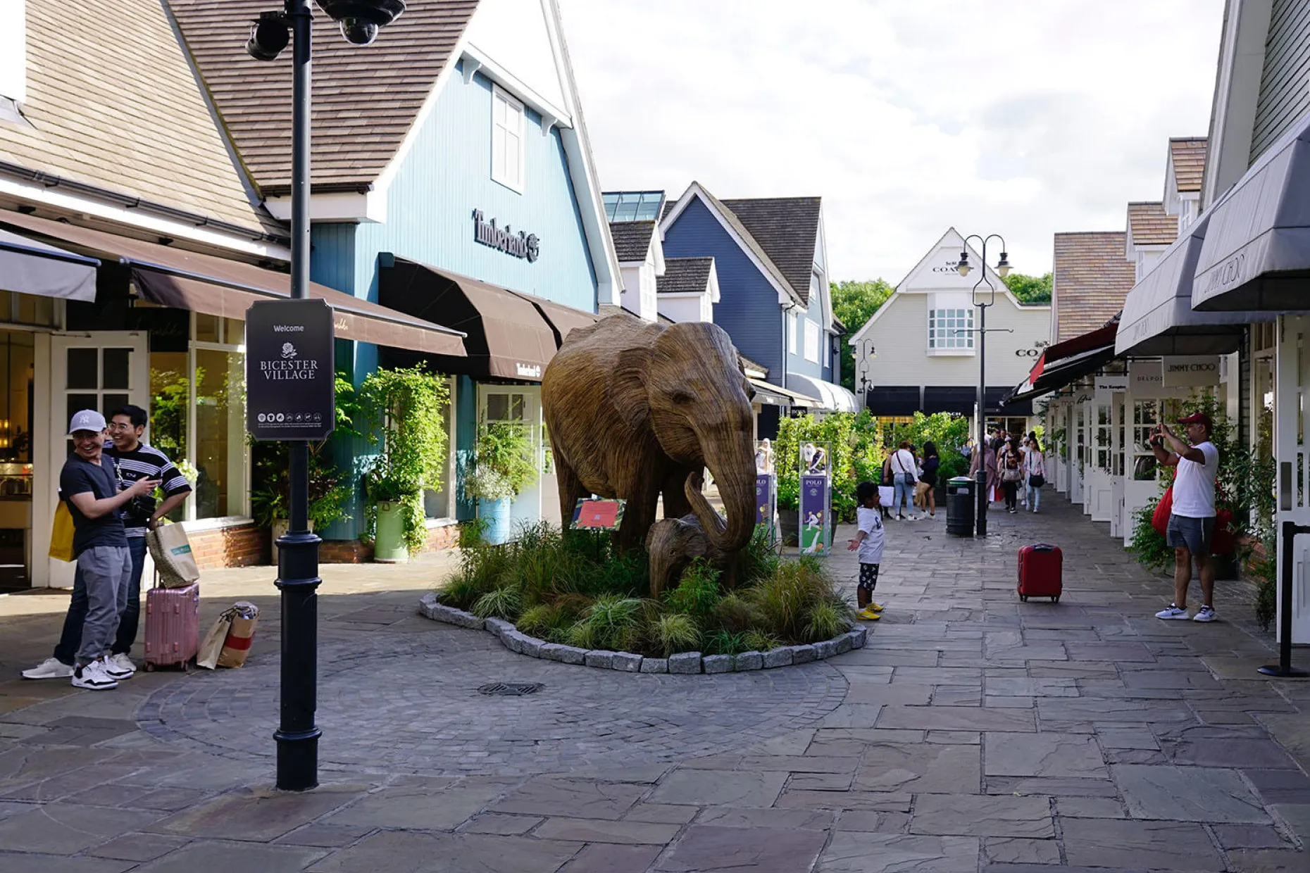Bicester Village in Oxford, England