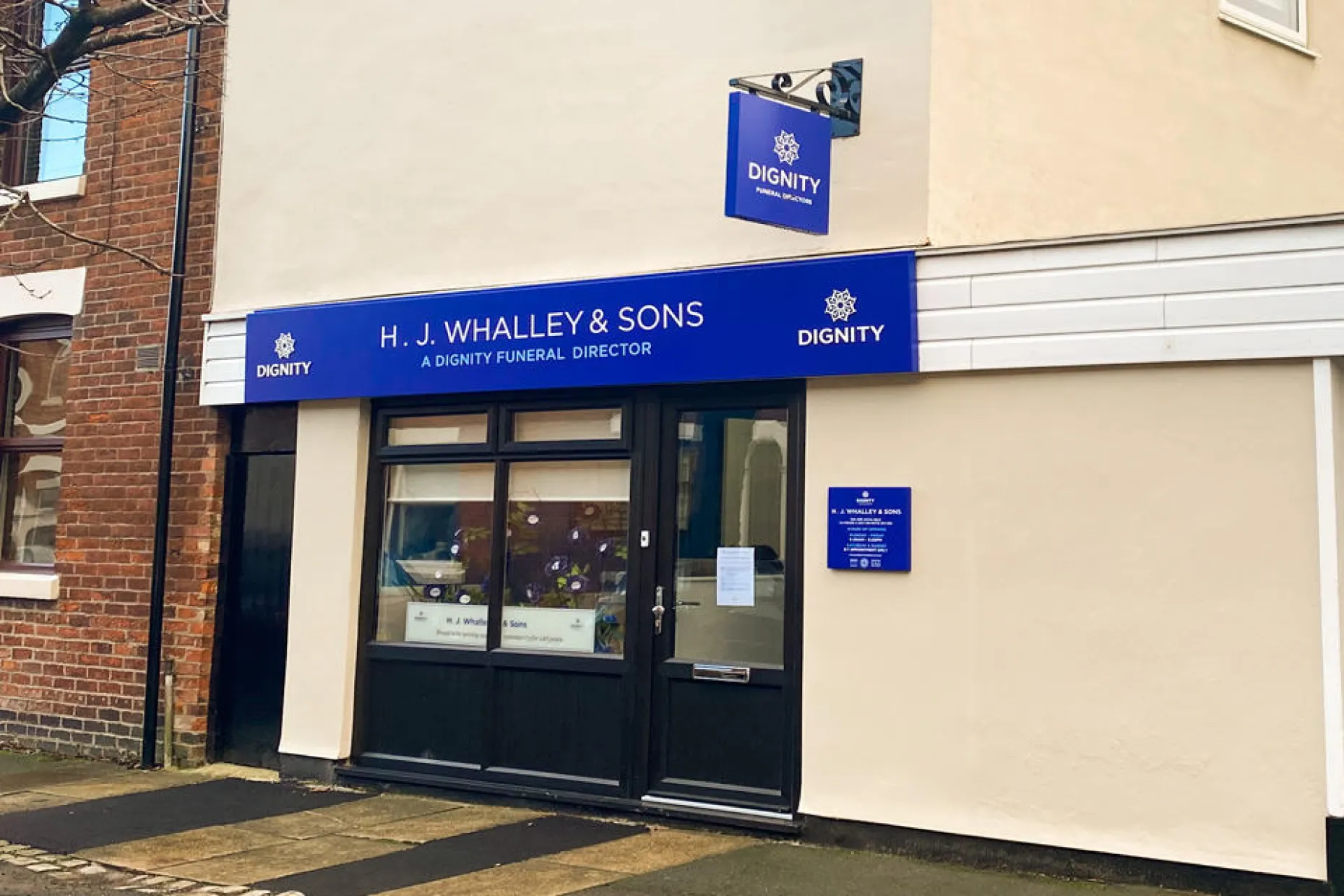 H. J. Whalley & Sons Funeral Directors, Preston branch