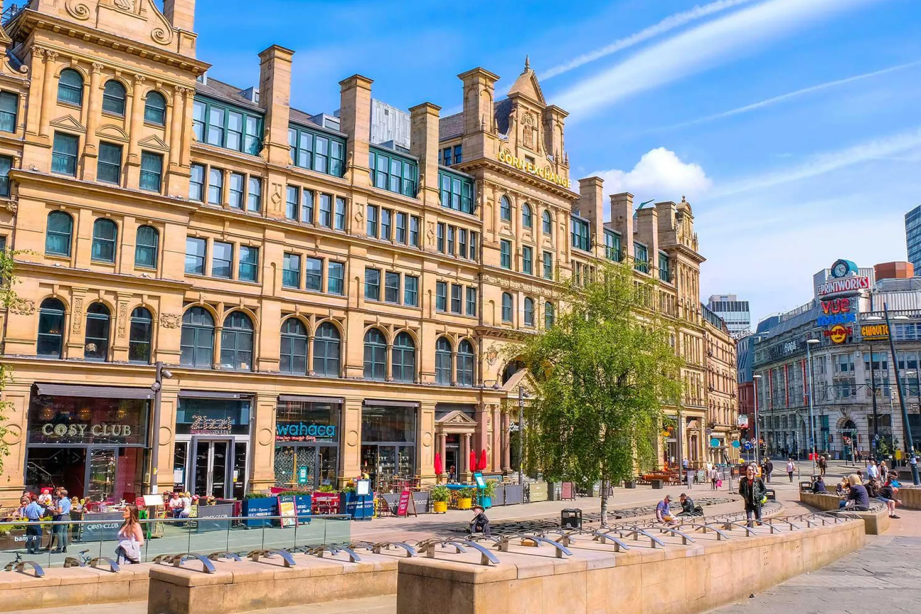 Cityscape and architecture at Manchester city centre
