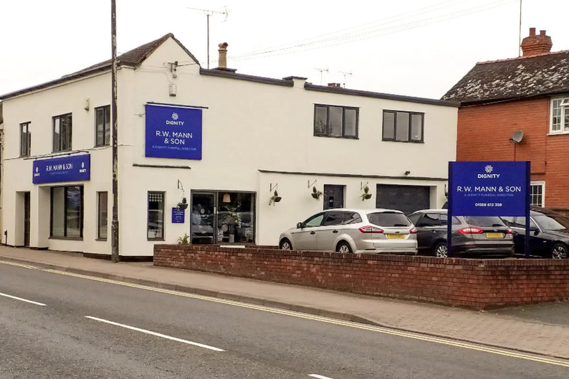 R. W. Mann & Son Funeral Directors, Leominster branch