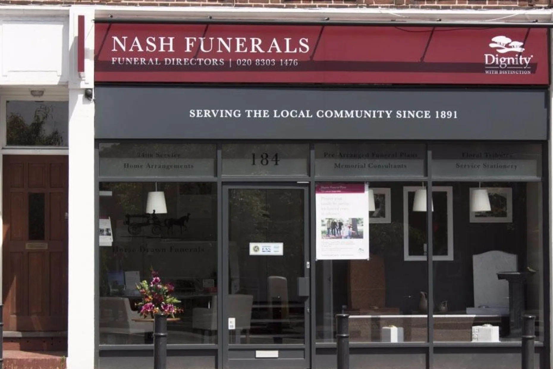 Nash Funeral Directors, Welling branch