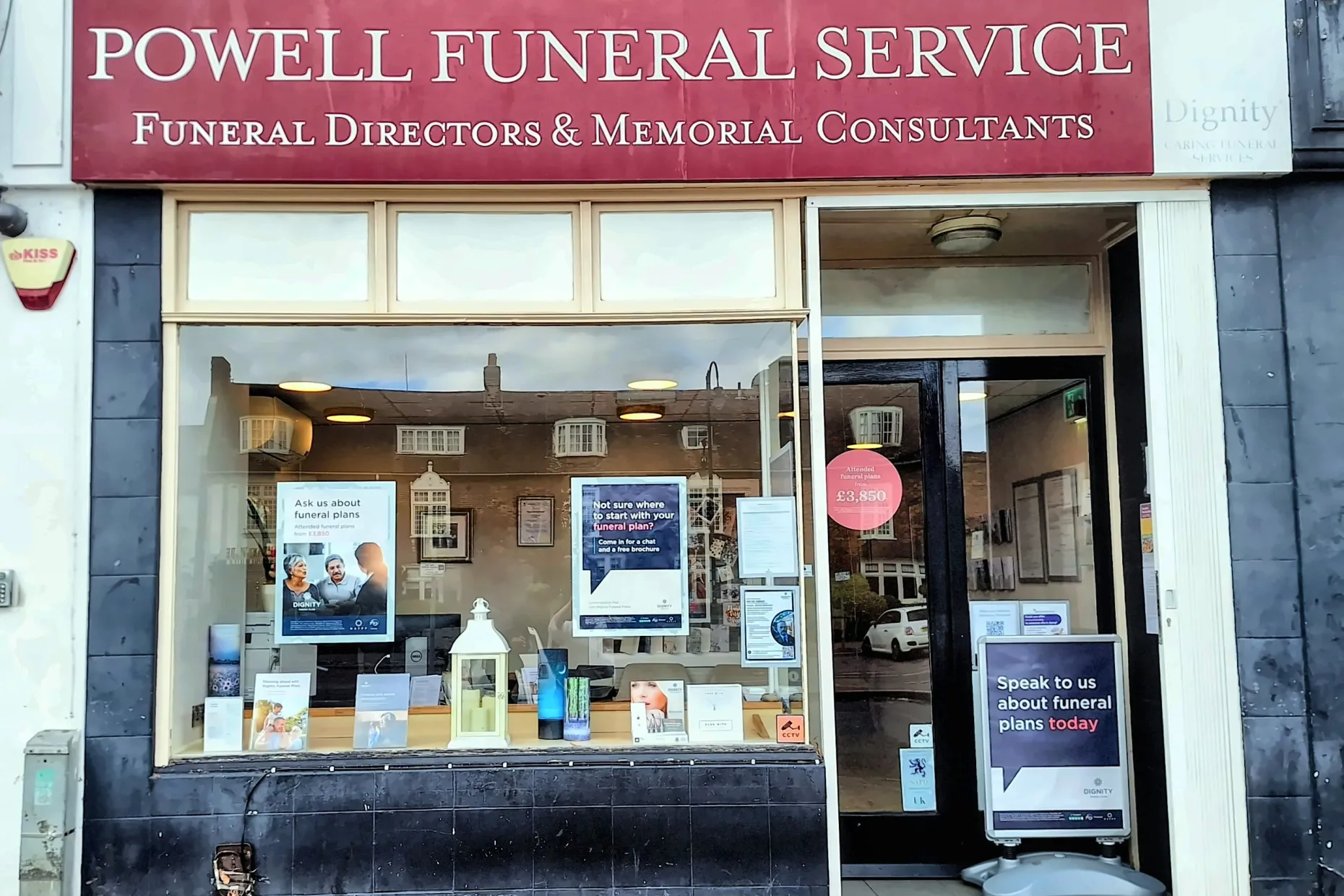 Powell Funeral Directors in Stevenage, Hertfordshire.