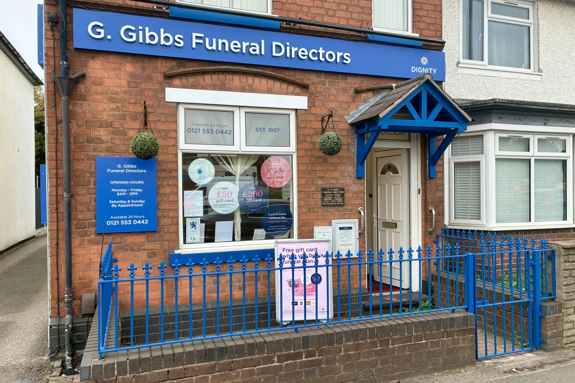 G Gibbs Funeral Directors in West Bromwich