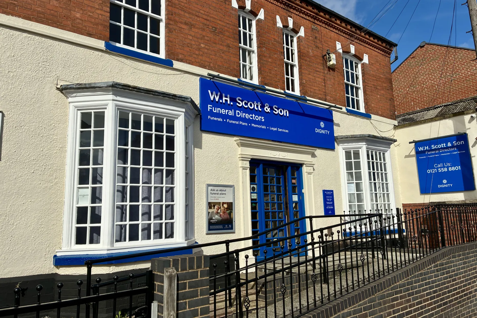 W H Scott & Son Funeral Directors in Edgbaston, Birmingham
