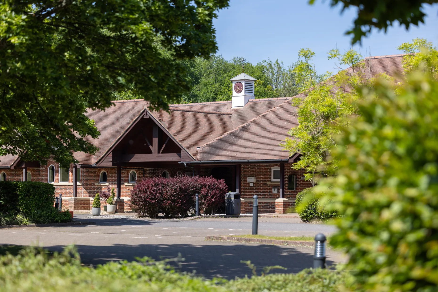 Crematorium chapel