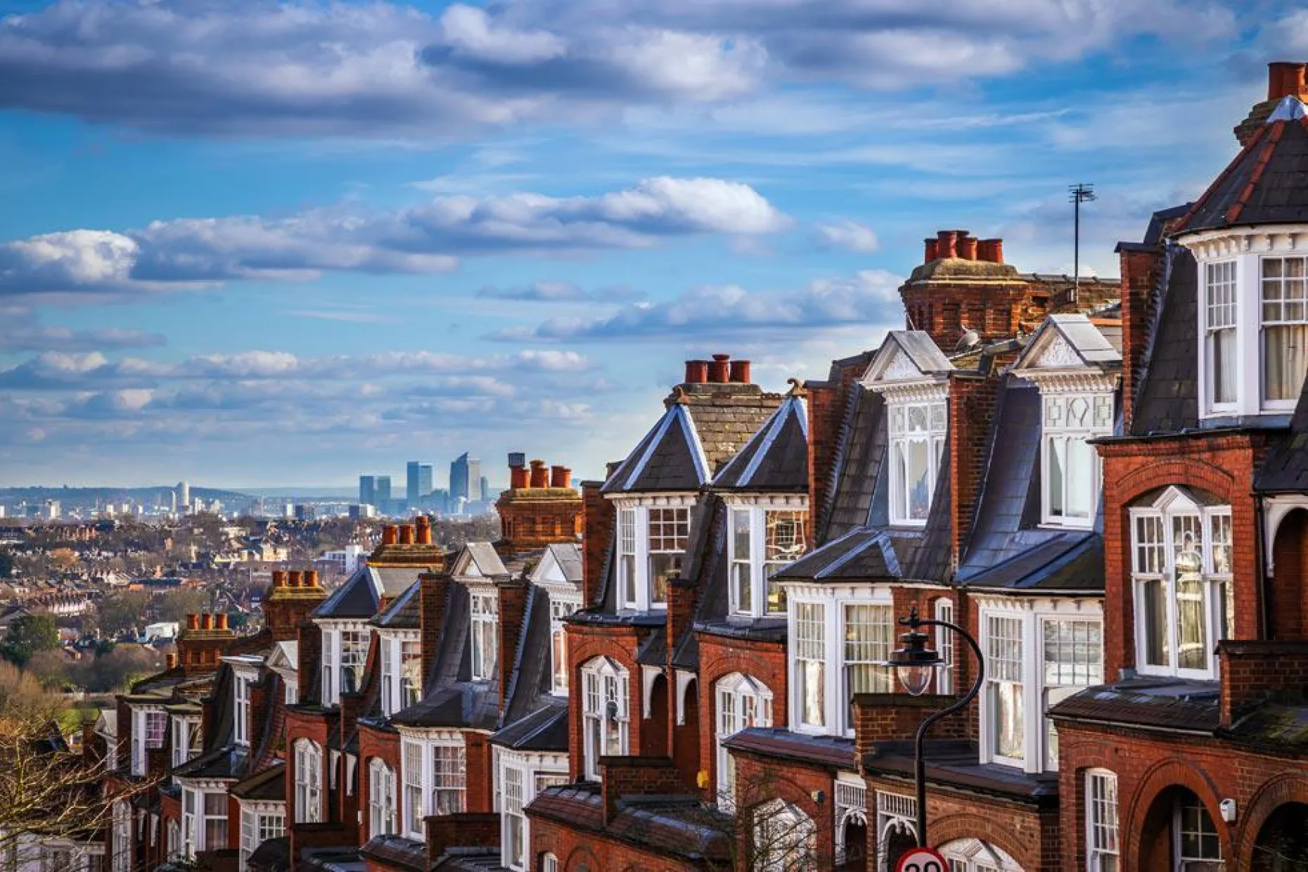 A view of Muswell Hill.