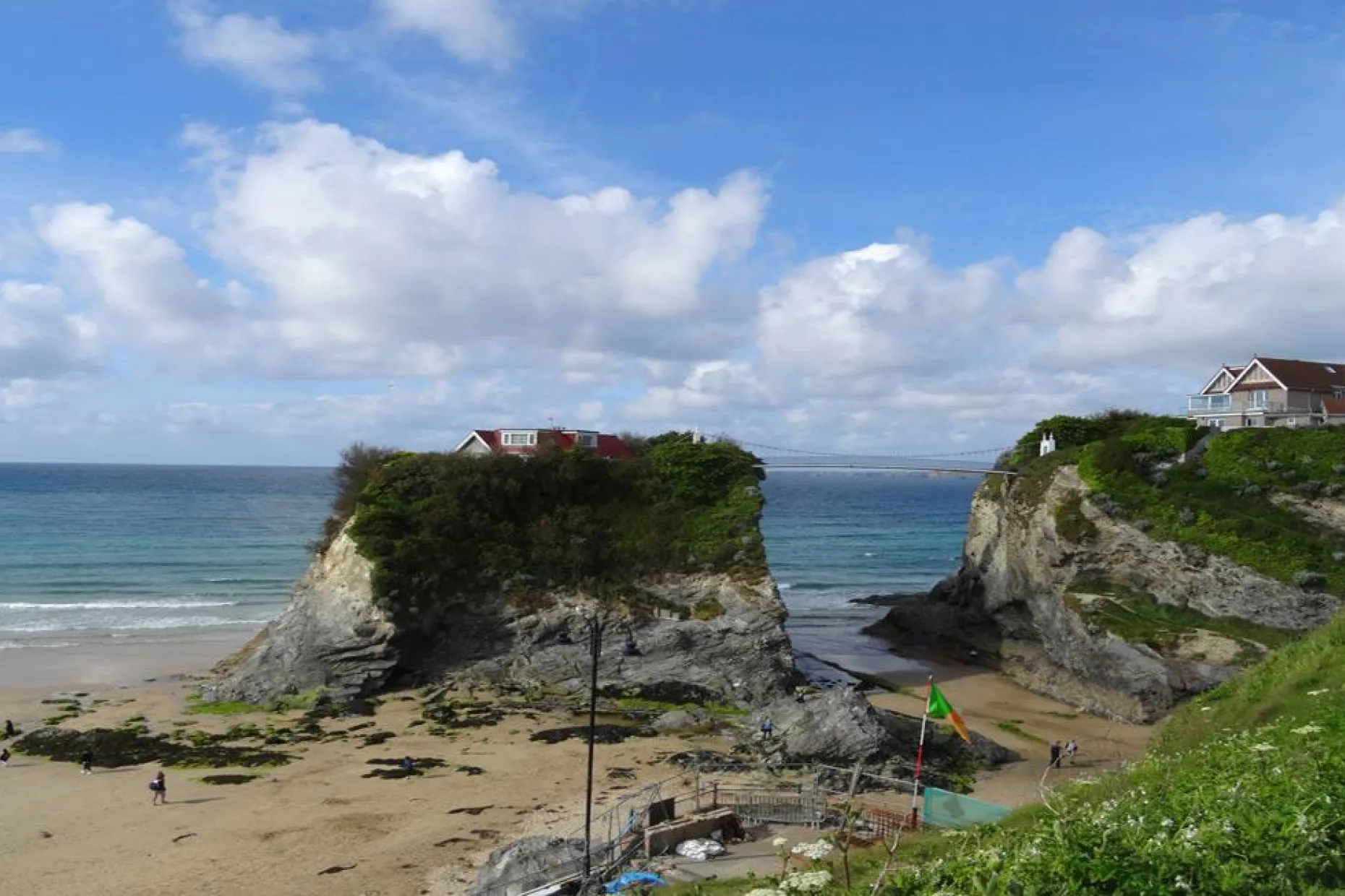 A view of Newquay.