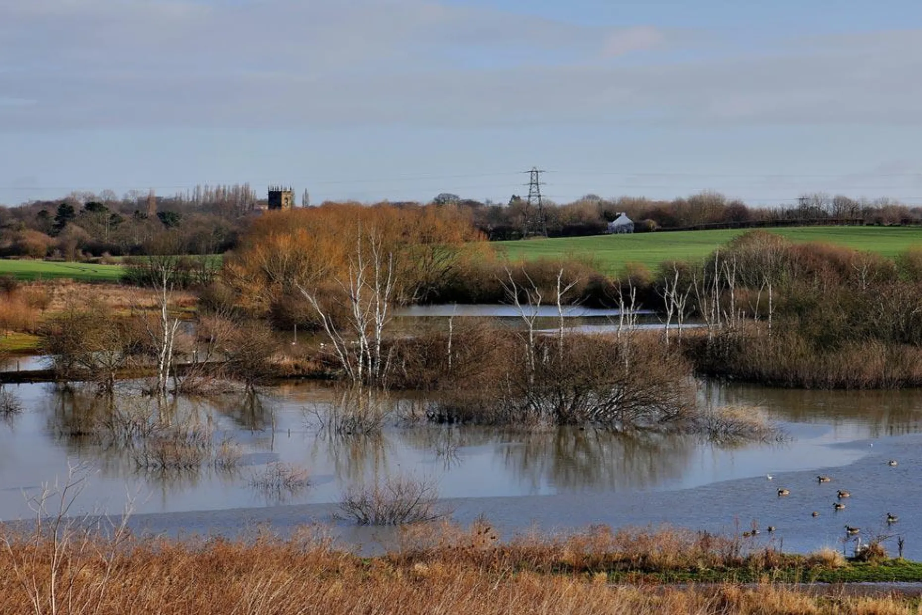 A local view of Royston in Hertfordshire.