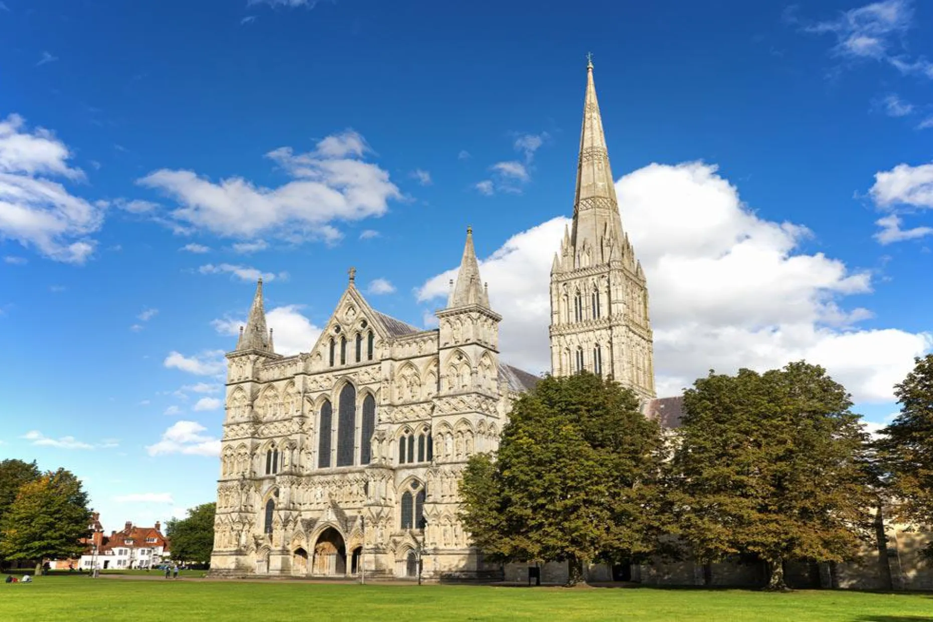A local view of Salisbury in Wiltshire.