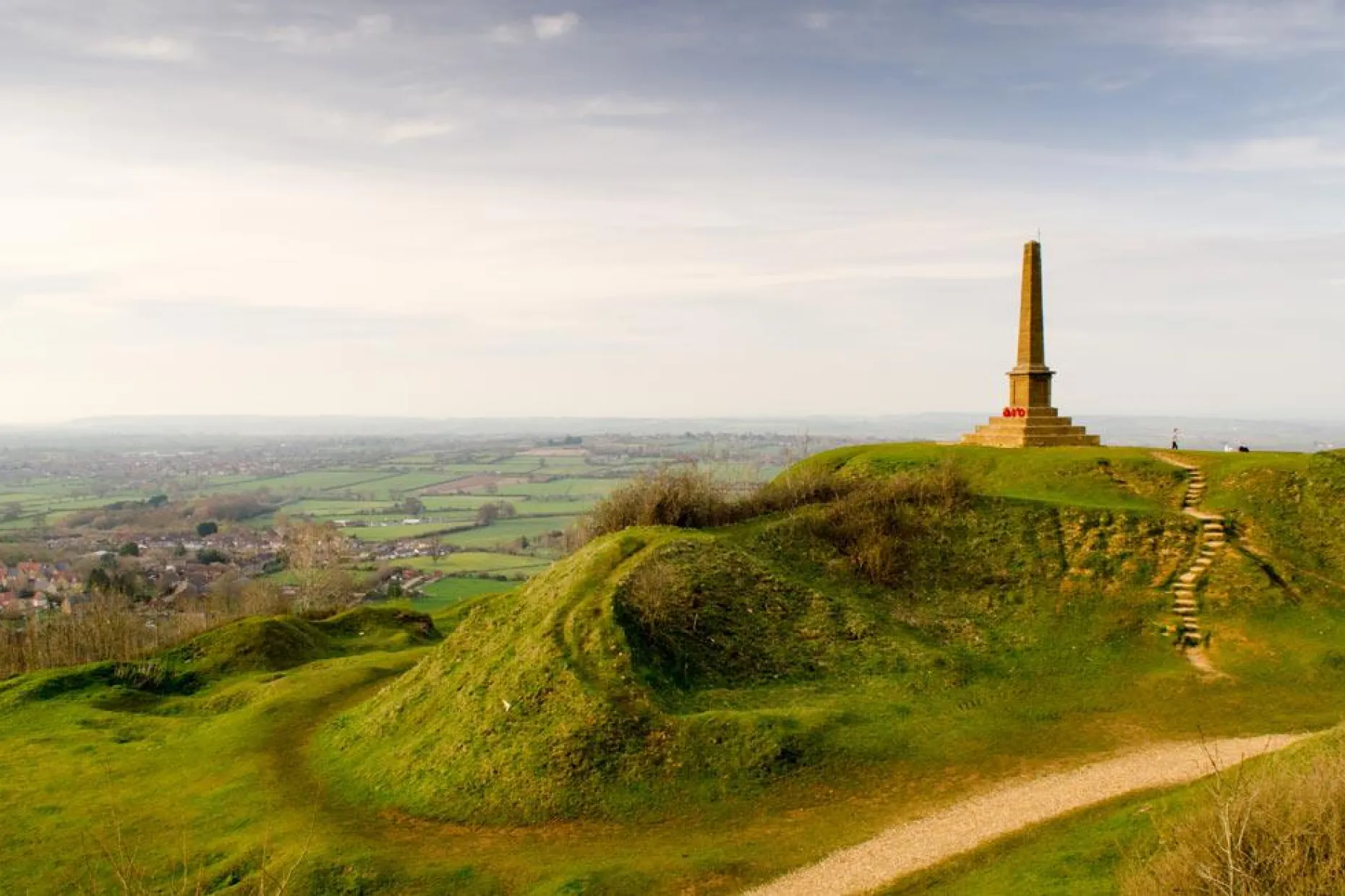 A local view of Yeovil in Somerset.